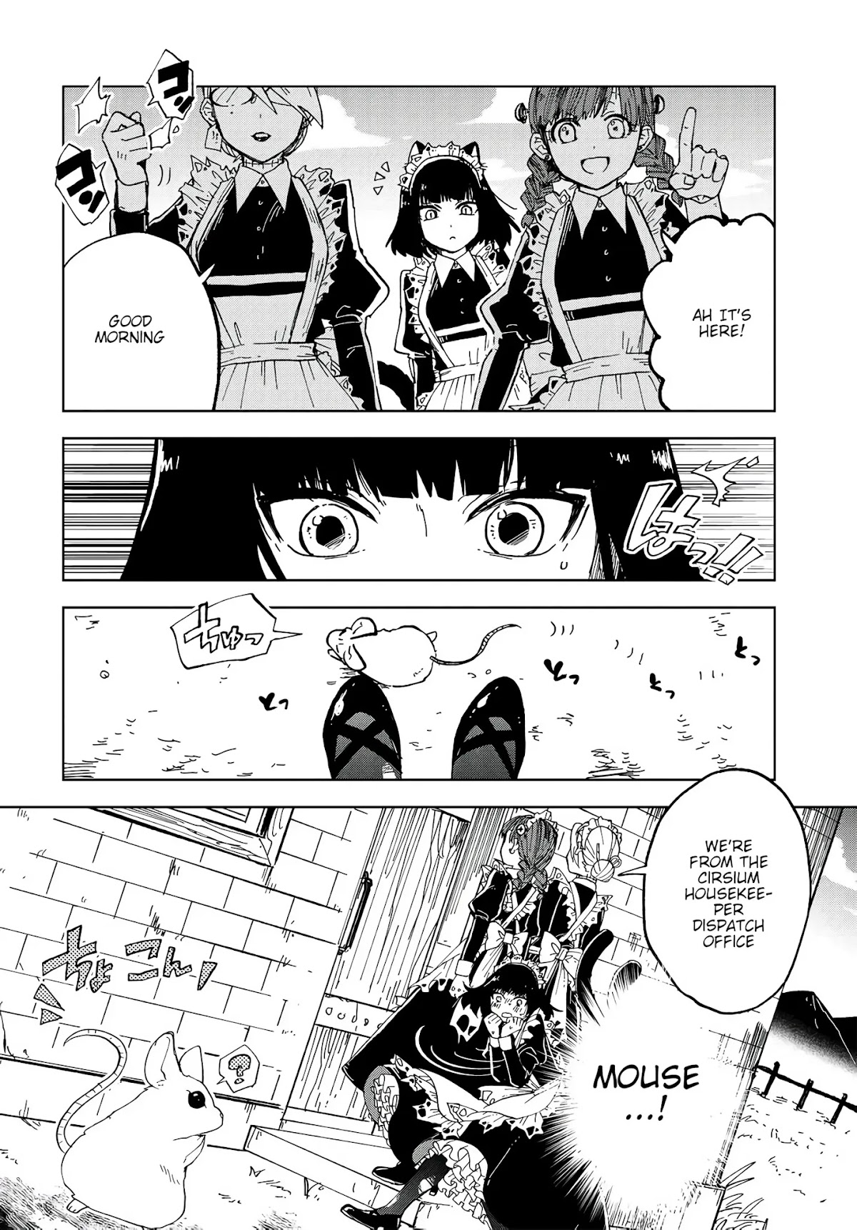 Kaibutsu Meido no Kareinaru Oshigoto Chapter 2 page 8 - Chapter 2: The Black Cat and the White Mouse