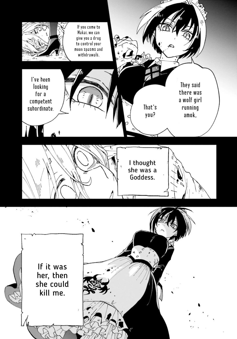 Kaibutsu Meido no Kareinaru Oshigoto Chapter 20 page 13 - Chapter 20: Two Down