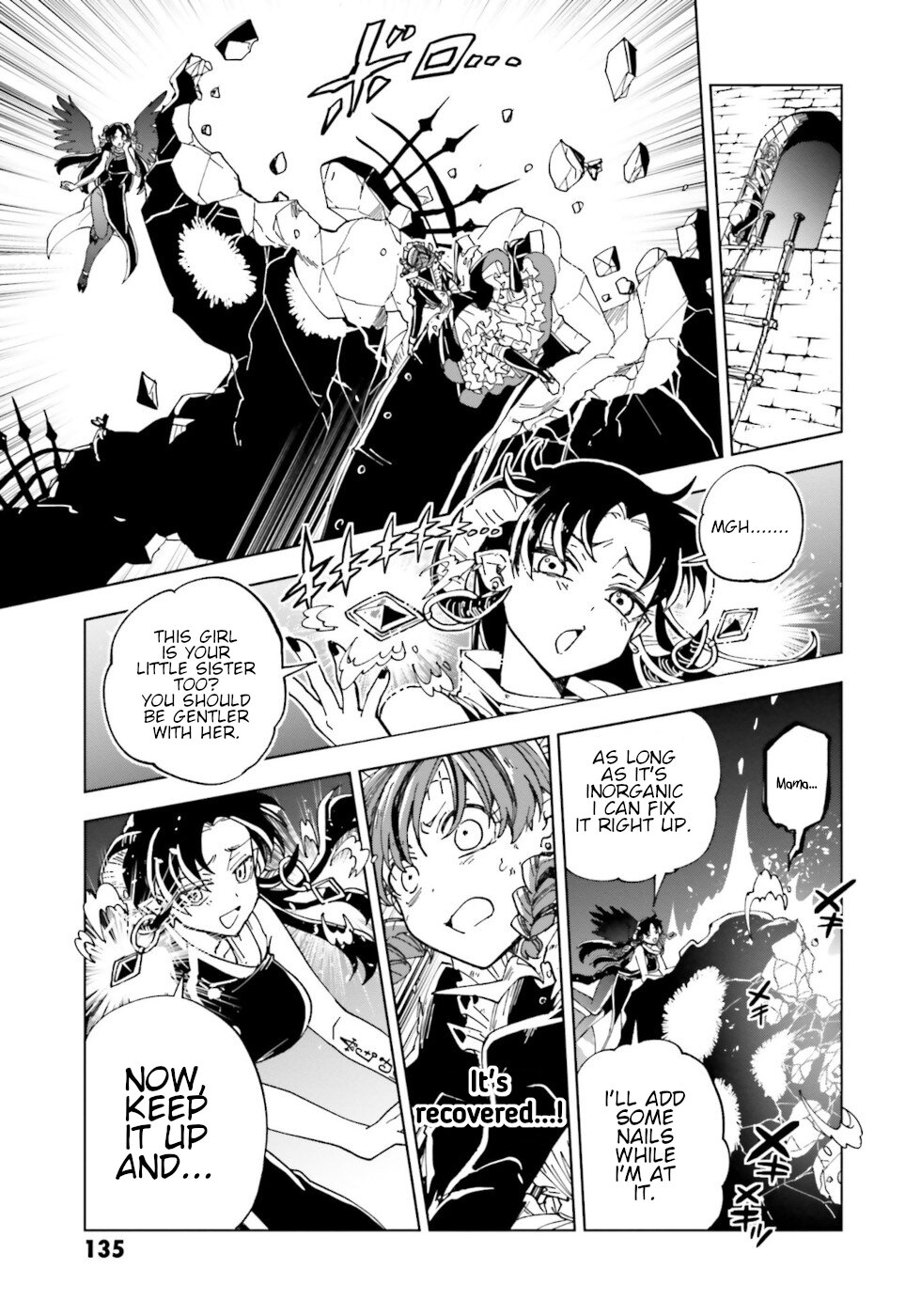 Kaibutsu Meido no Kareinaru Oshigoto Chapter 20 page 15 - Chapter 20: Two Down