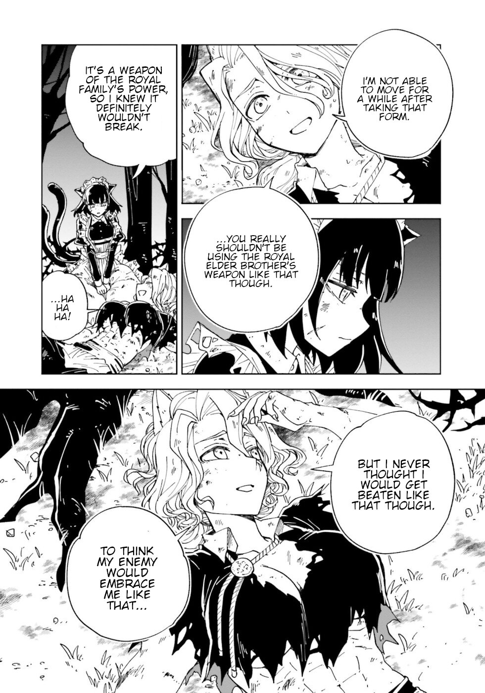 Kaibutsu Meido no Kareinaru Oshigoto Chapter 20 page 6 - Chapter 20: Two Down