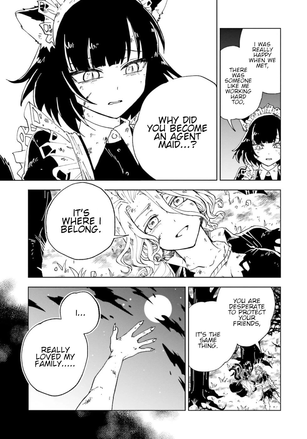 Kaibutsu Meido no Kareinaru Oshigoto Chapter 20 page 7 - Chapter 20: Two Down