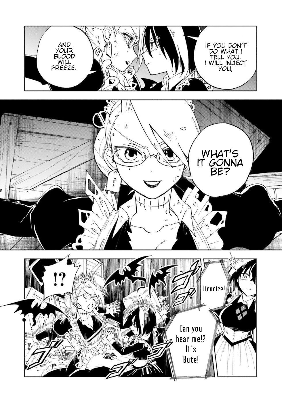 Kaibutsu Meido no Kareinaru Oshigoto Chapter 21 page 13 - Chapter 21: Magic Eyes [END]