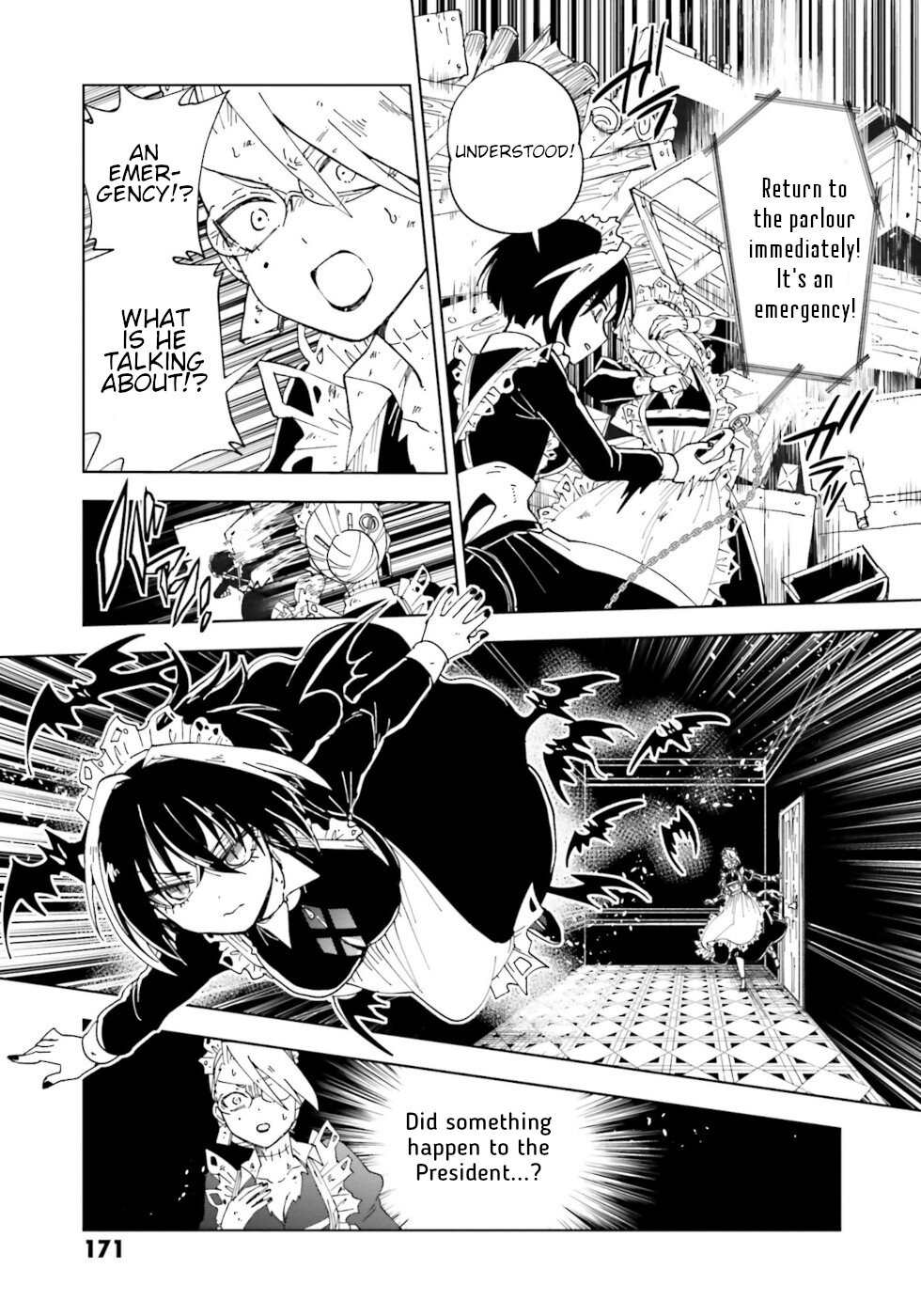 Kaibutsu Meido no Kareinaru Oshigoto Chapter 21 page 14 - Chapter 21: Magic Eyes [END]