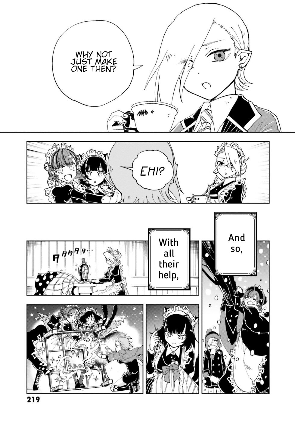 Kaibutsu Meido no Kareinaru Oshigoto Chapter 21 page 61 - Chapter 21: Magic Eyes [END]
