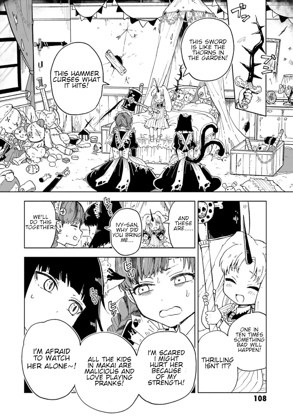 Kaibutsu Meido no Kareinaru Oshigoto Chapter 3 page 10 - Chapter 3: A Token Of Affection