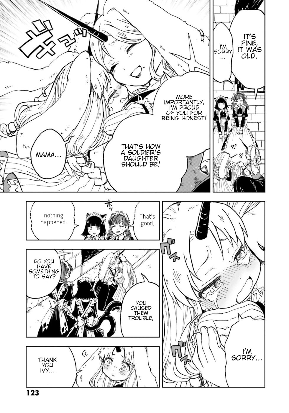 Kaibutsu Meido no Kareinaru Oshigoto Chapter 3 page 25 - Chapter 3: A Token Of Affection