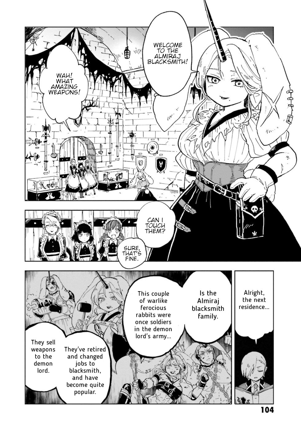 Kaibutsu Meido no Kareinaru Oshigoto Chapter 3 page 6 - Chapter 3: A Token Of Affection