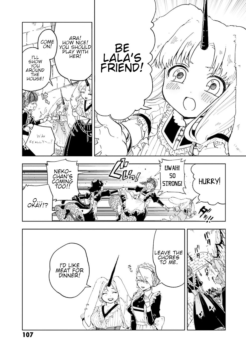 Kaibutsu Meido no Kareinaru Oshigoto Chapter 3 page 9 - Chapter 3: A Token Of Affection