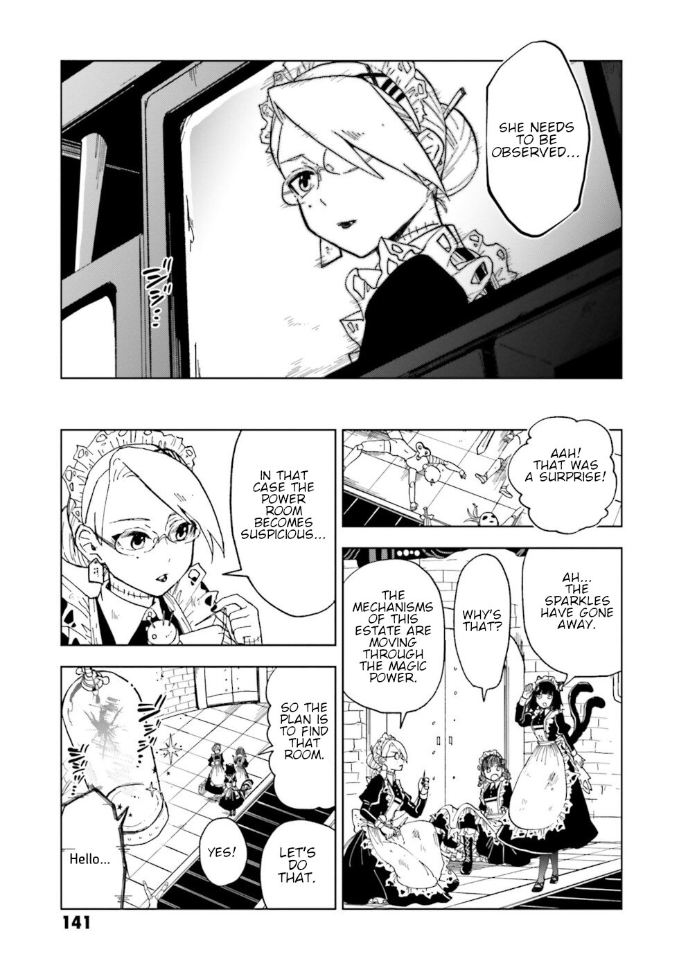 Kaibutsu Meido no Kareinaru Oshigoto Chapter 4 page 11 - Chapter 4: Corpse A Corpse