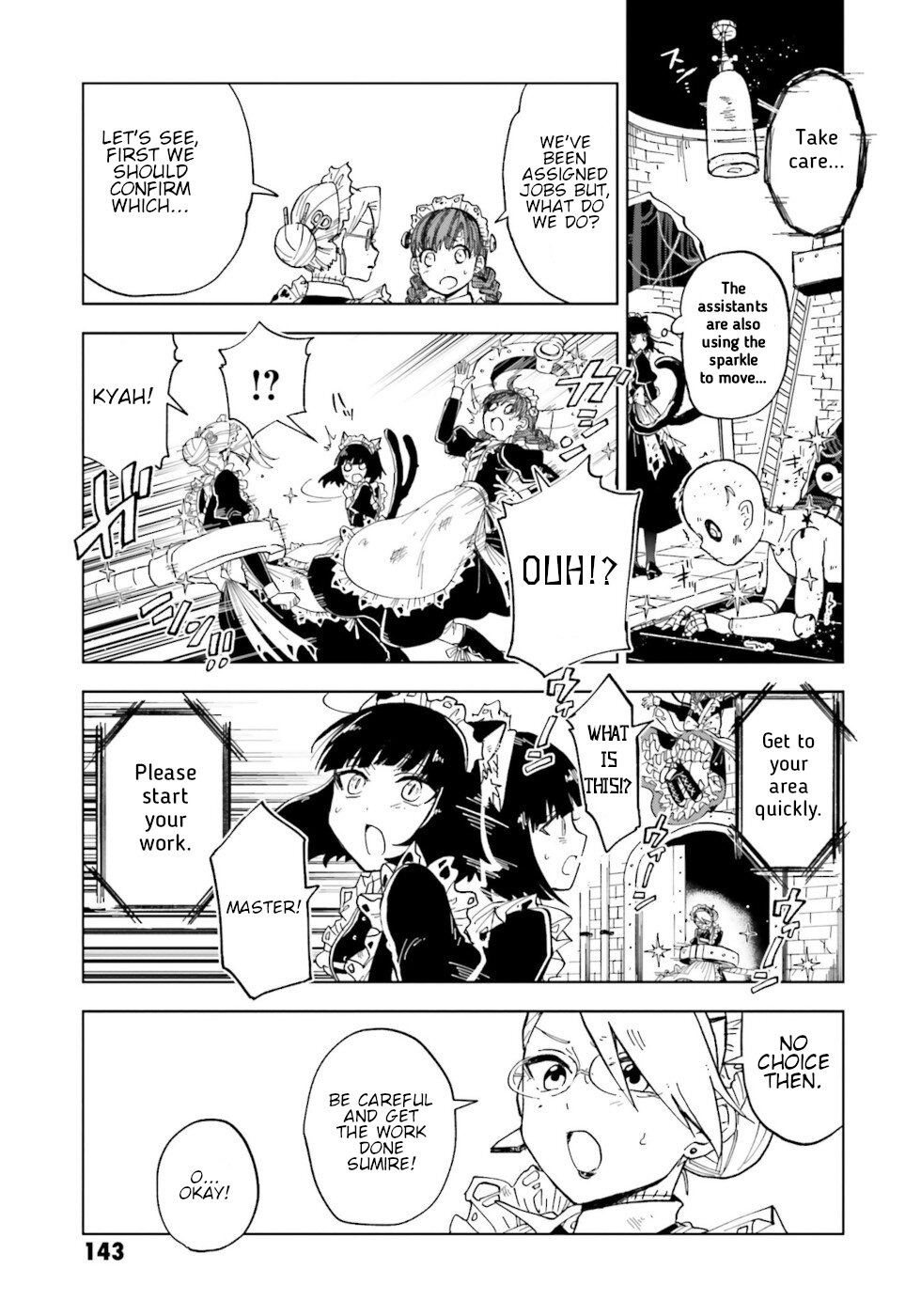 Kaibutsu Meido no Kareinaru Oshigoto Chapter 4 page 13 - Chapter 4: Corpse A Corpse
