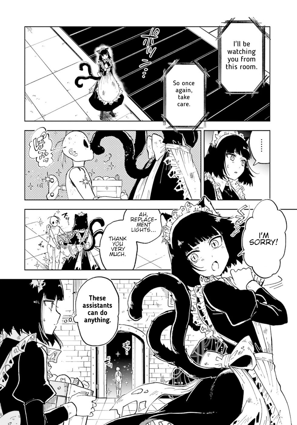 Kaibutsu Meido no Kareinaru Oshigoto Chapter 4 page 14 - Chapter 4: Corpse A Corpse