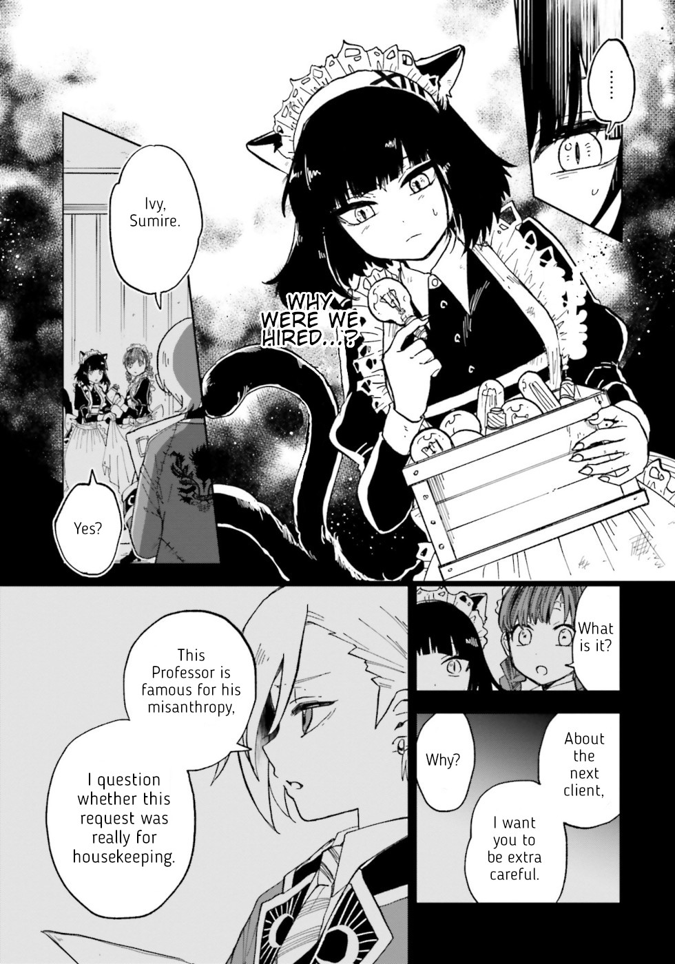 Kaibutsu Meido no Kareinaru Oshigoto Chapter 4 page 15 - Chapter 4: Corpse A Corpse