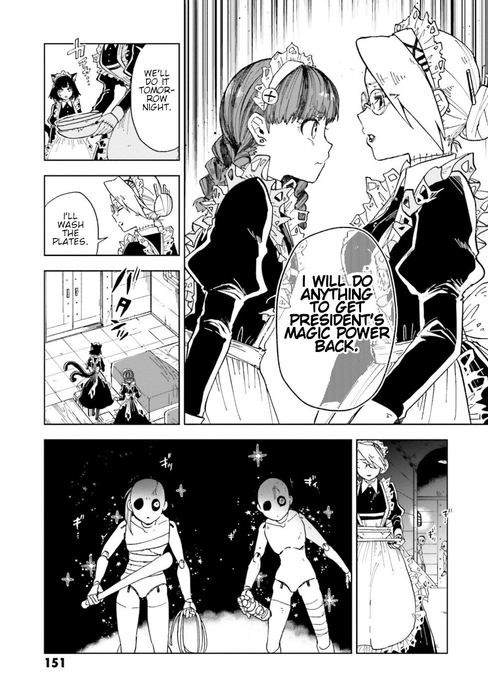 Kaibutsu Meido no Kareinaru Oshigoto Chapter 4 page 21 - Chapter 4: Corpse A Corpse