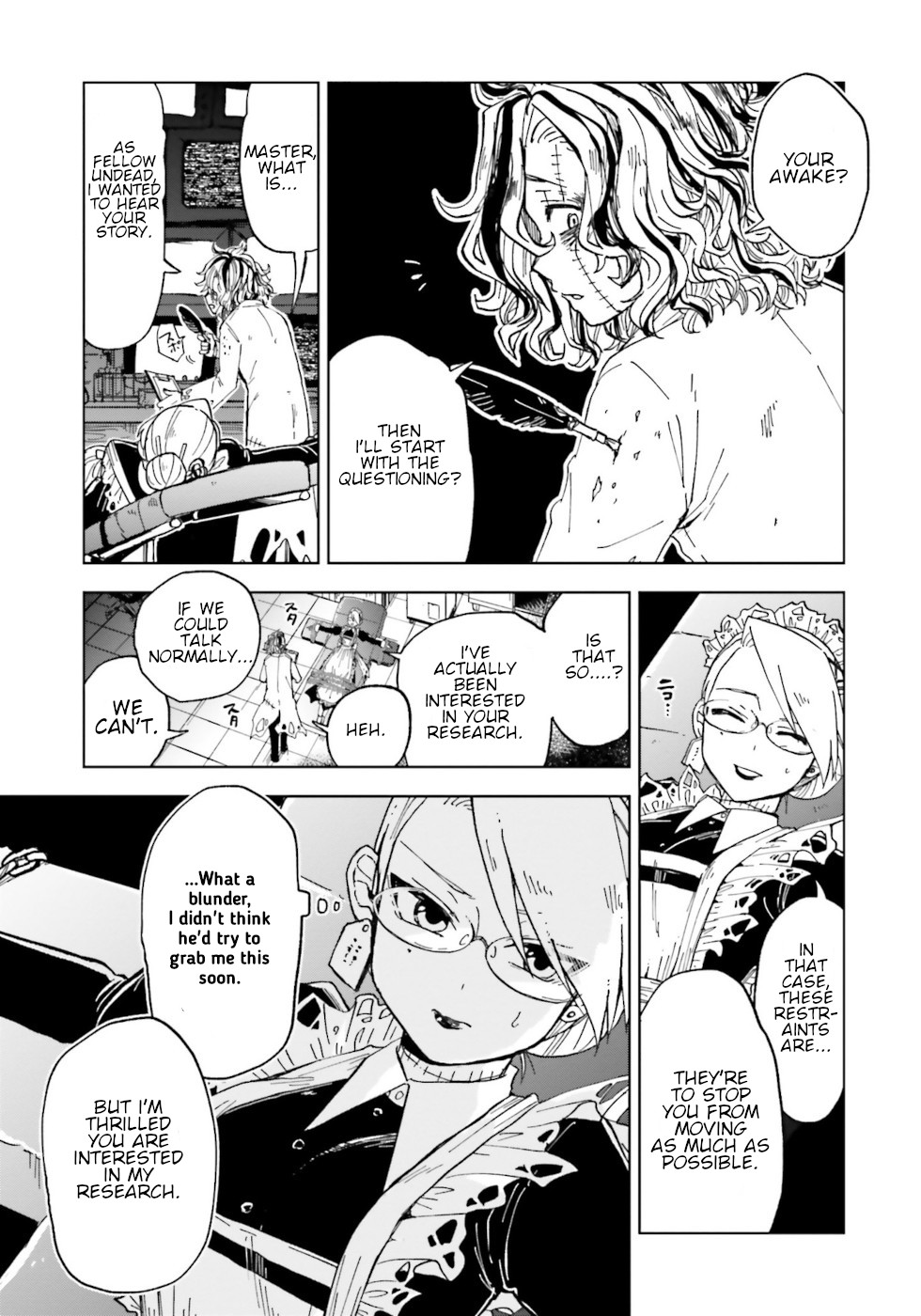 Kaibutsu Meido no Kareinaru Oshigoto Chapter 4 page 25 - Chapter 4: Corpse A Corpse