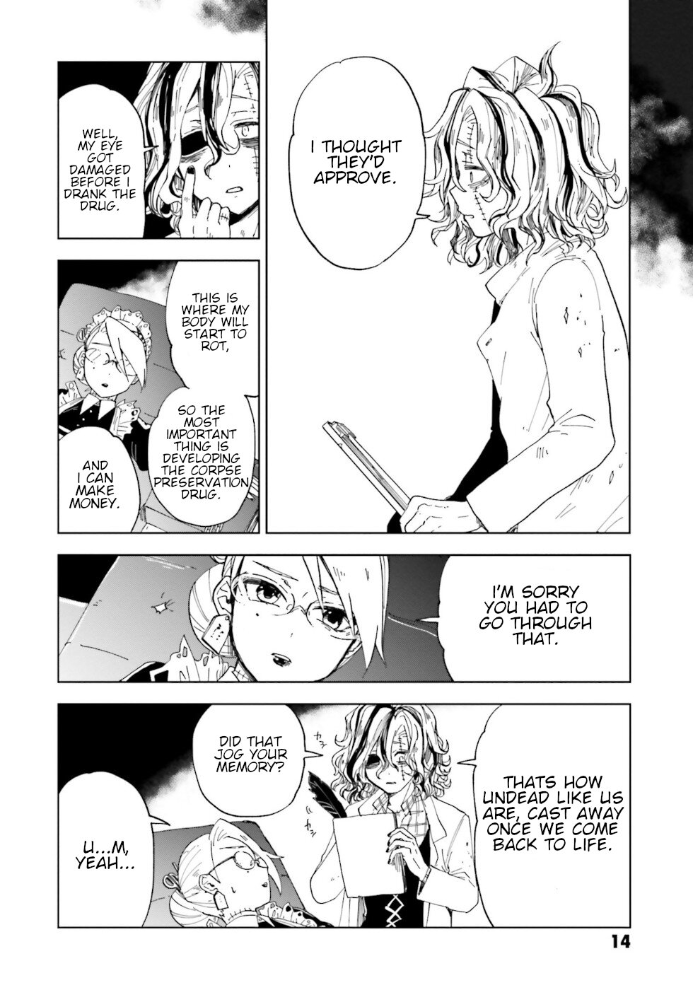 Kaibutsu Meido no Kareinaru Oshigoto Chapter 5 page 12 - Chapter 5