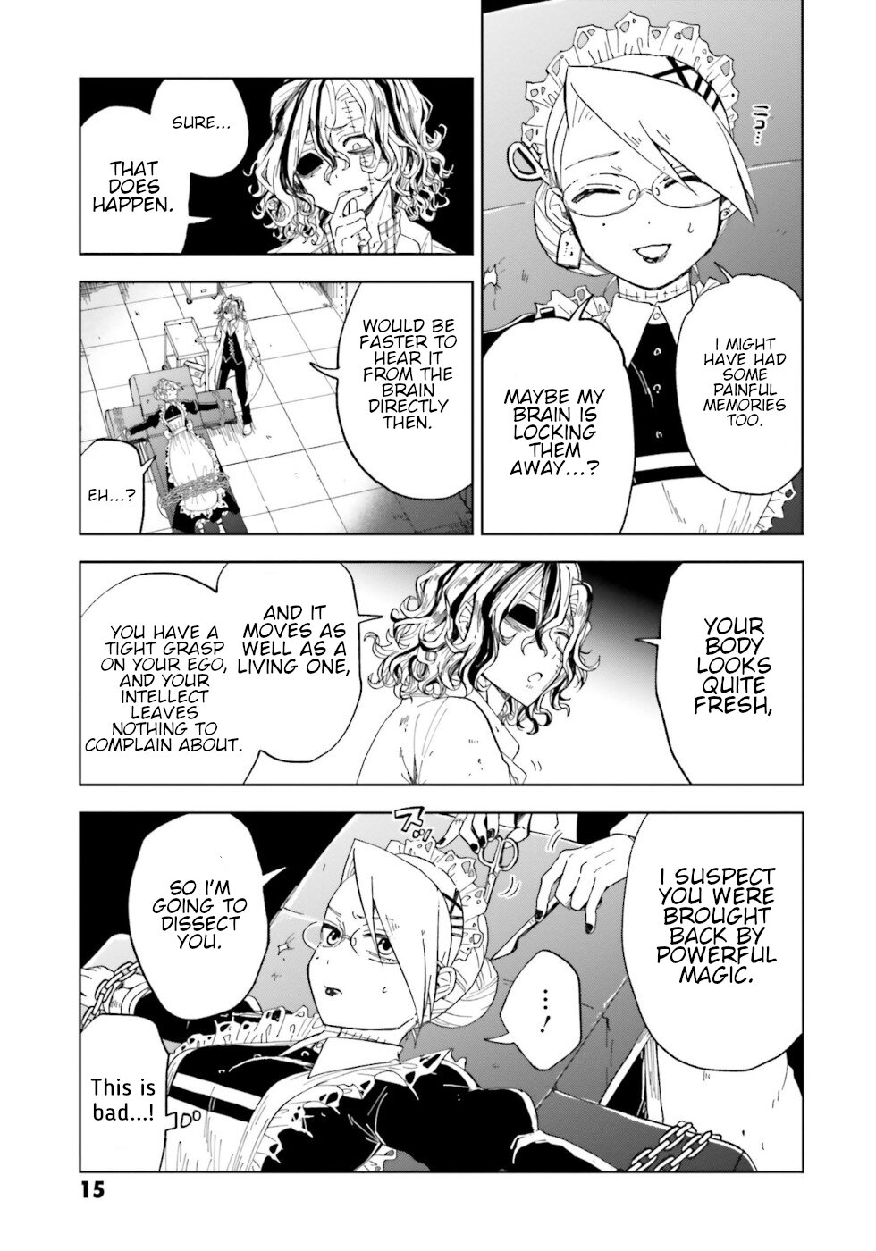 Kaibutsu Meido no Kareinaru Oshigoto Chapter 5 page 13 - Chapter 5