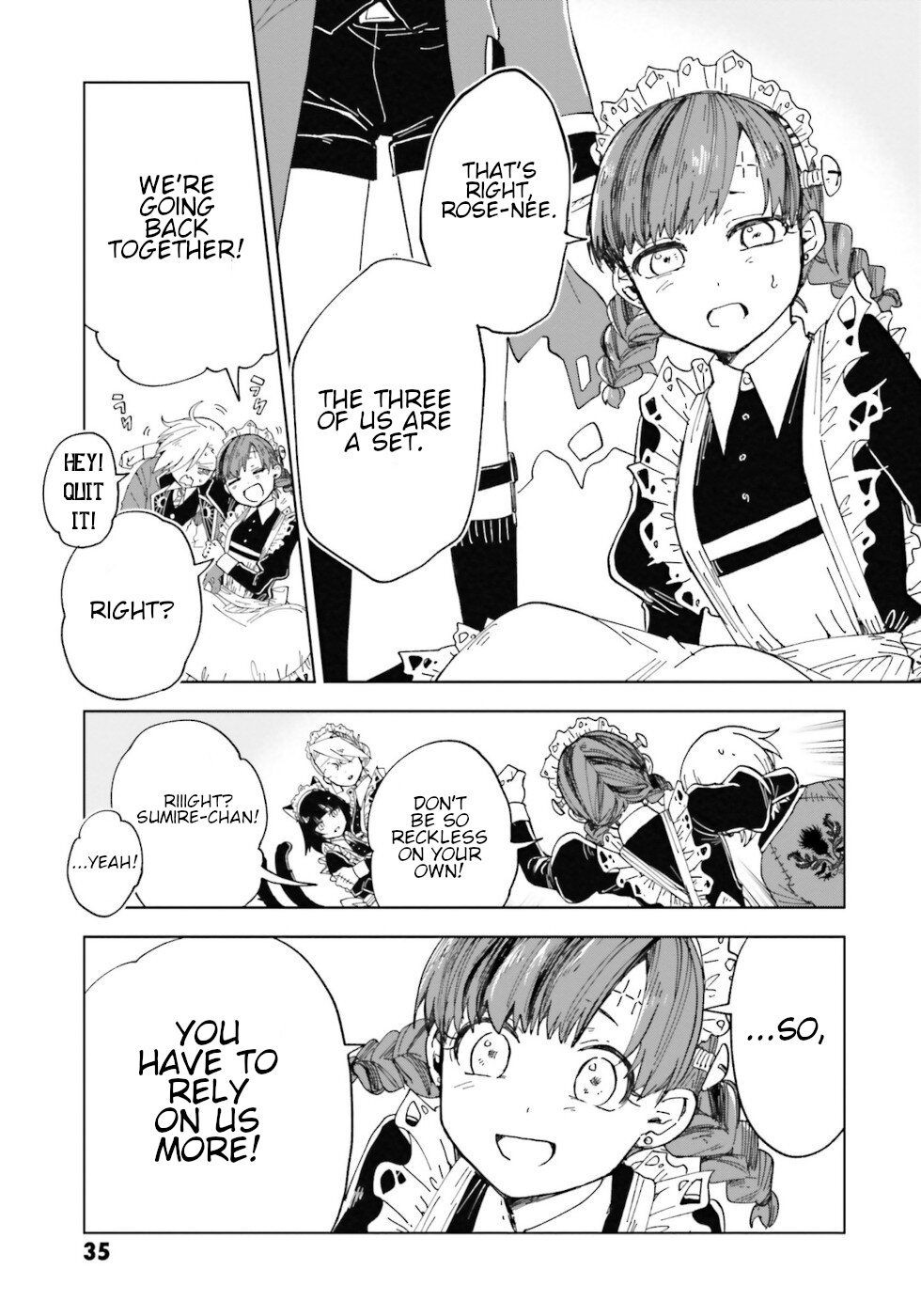 Kaibutsu Meido no Kareinaru Oshigoto Chapter 5 page 32 - Chapter 5
