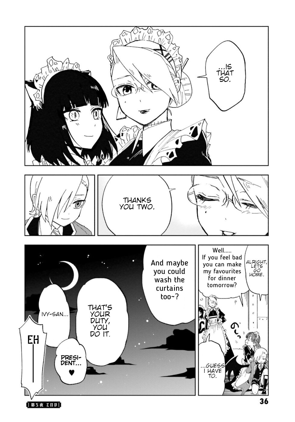 Kaibutsu Meido no Kareinaru Oshigoto Chapter 5 page 33 - Chapter 5