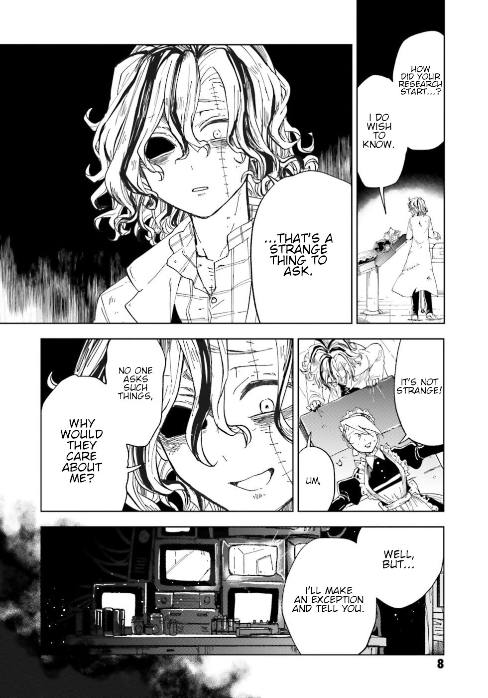 Kaibutsu Meido no Kareinaru Oshigoto Chapter 5 page 6 - Chapter 5