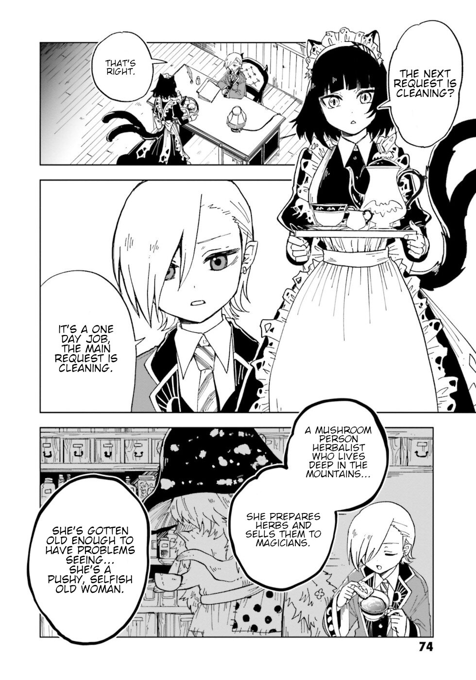 Kaibutsu Meido no Kareinaru Oshigoto Chapter 7 page 2 - Chapter 7