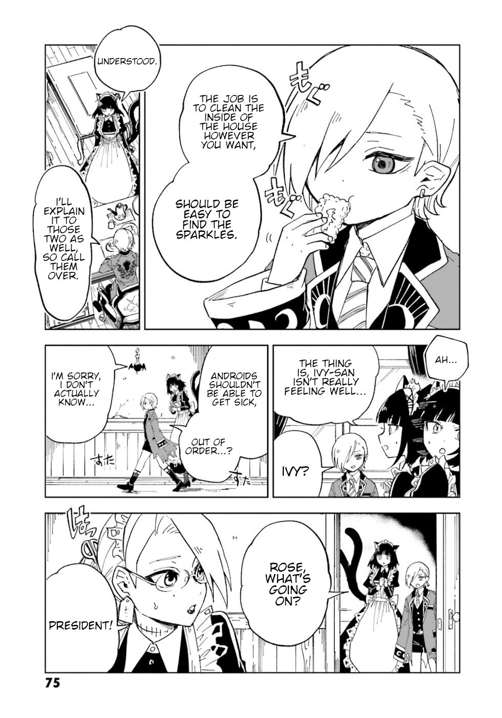 Kaibutsu Meido no Kareinaru Oshigoto Chapter 7 page 3 - Chapter 7