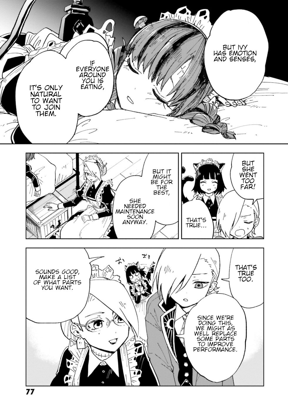 Kaibutsu Meido no Kareinaru Oshigoto Chapter 7 page 5 - Chapter 7