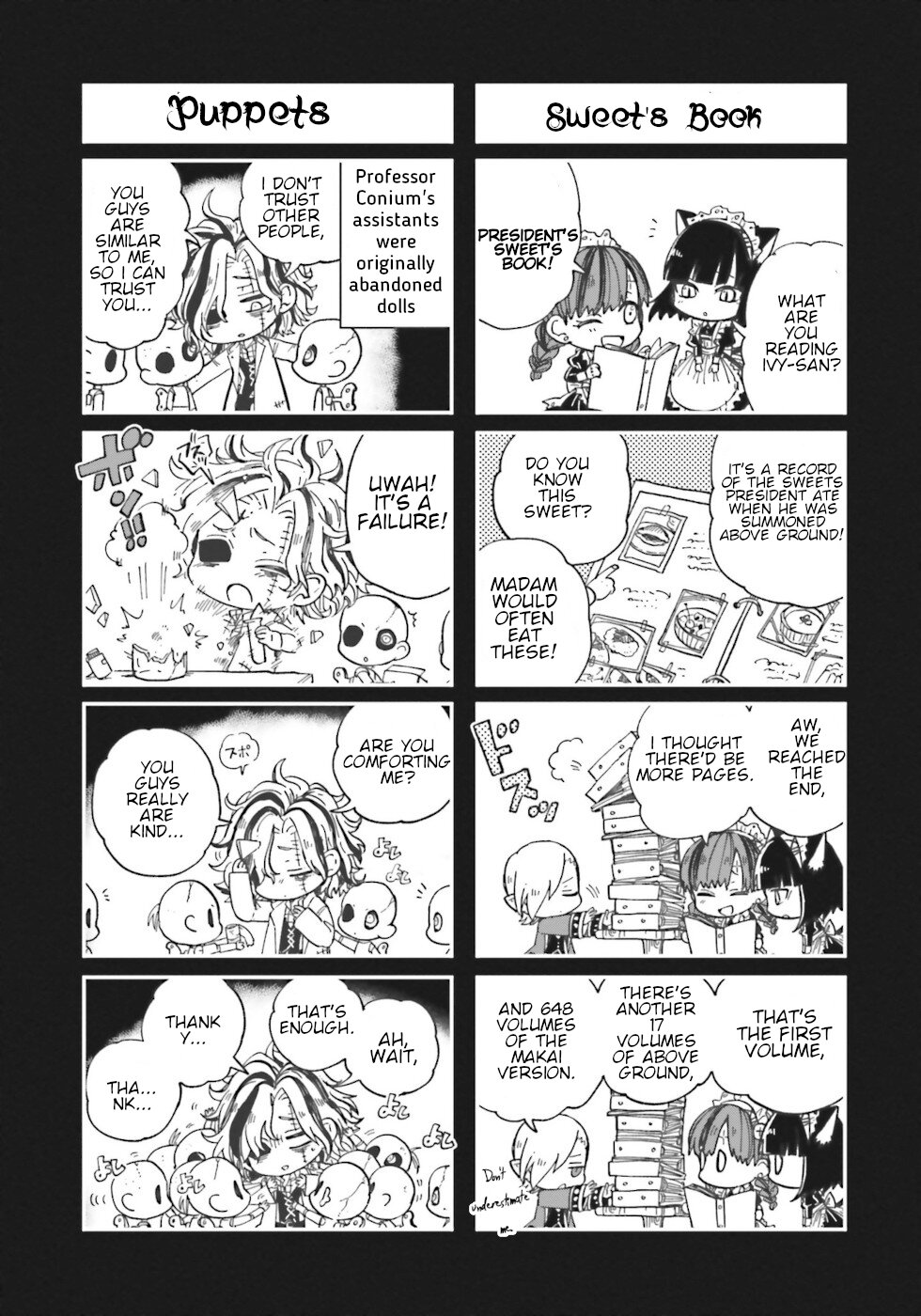 Kaibutsu Meido no Kareinaru Oshigoto Chapter 8.5 page 12 - Chapter 8.5: Pajama Party
