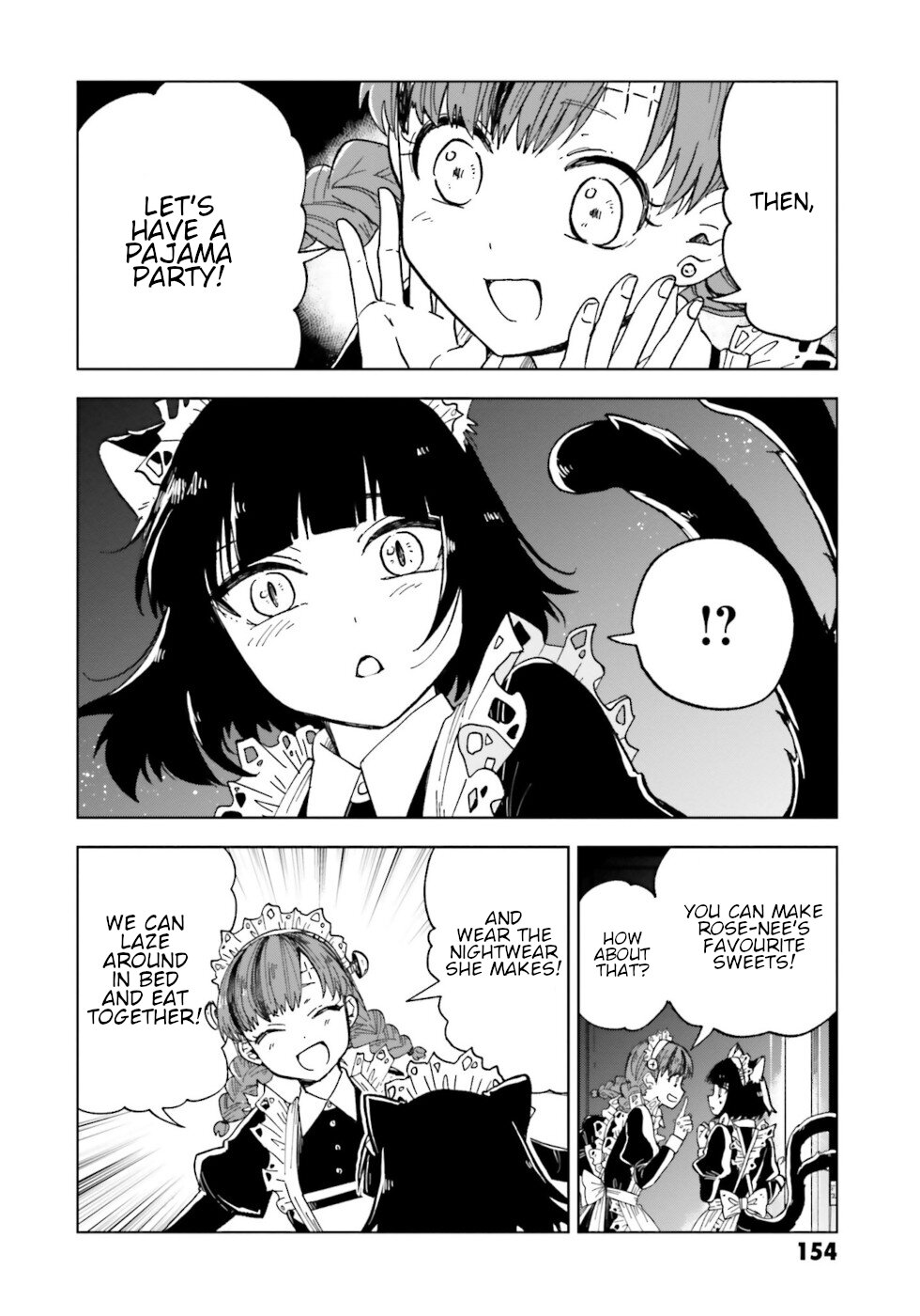 Kaibutsu Meido no Kareinaru Oshigoto Chapter 8.5 page 6 - Chapter 8.5: Pajama Party