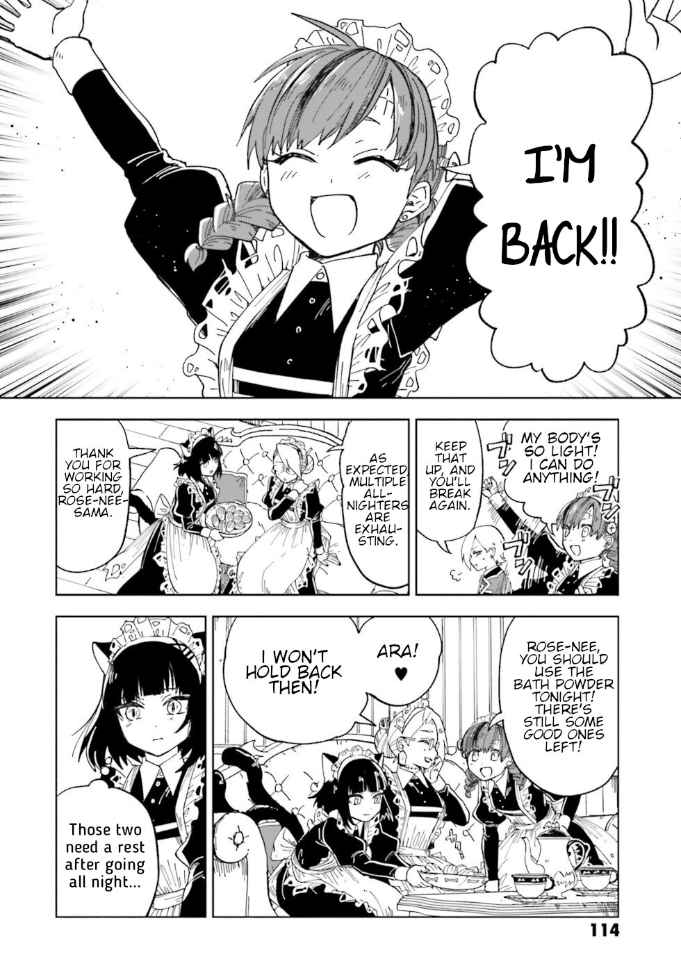 Kaibutsu Meido no Kareinaru Oshigoto Chapter 8 page 4 - Chapter 8: Nightmare Fragrance