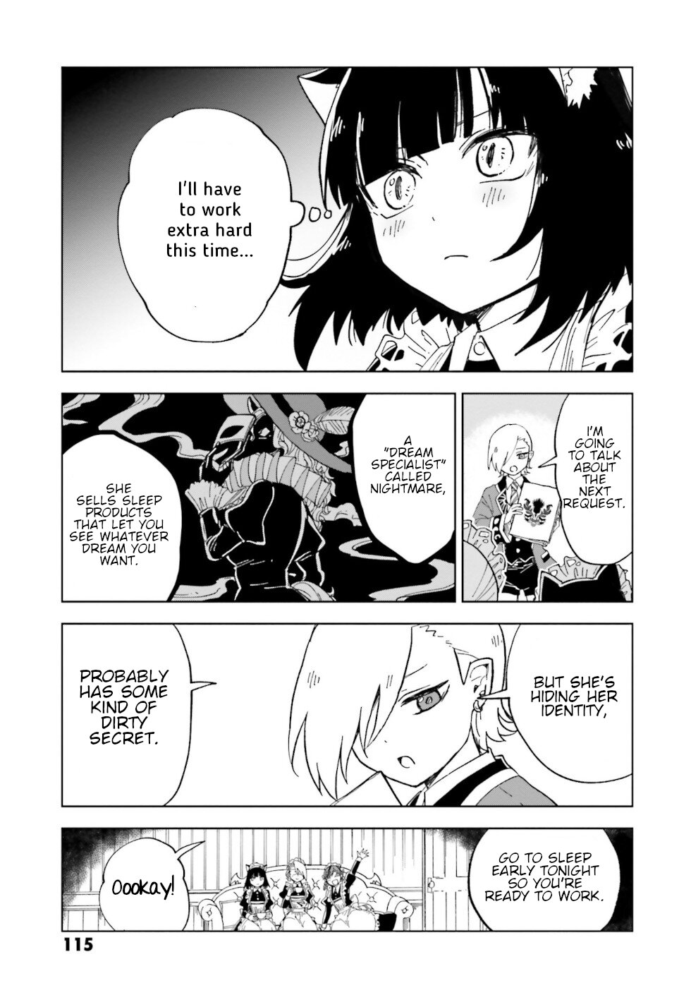 Kaibutsu Meido no Kareinaru Oshigoto Chapter 8 page 5 - Chapter 8: Nightmare Fragrance