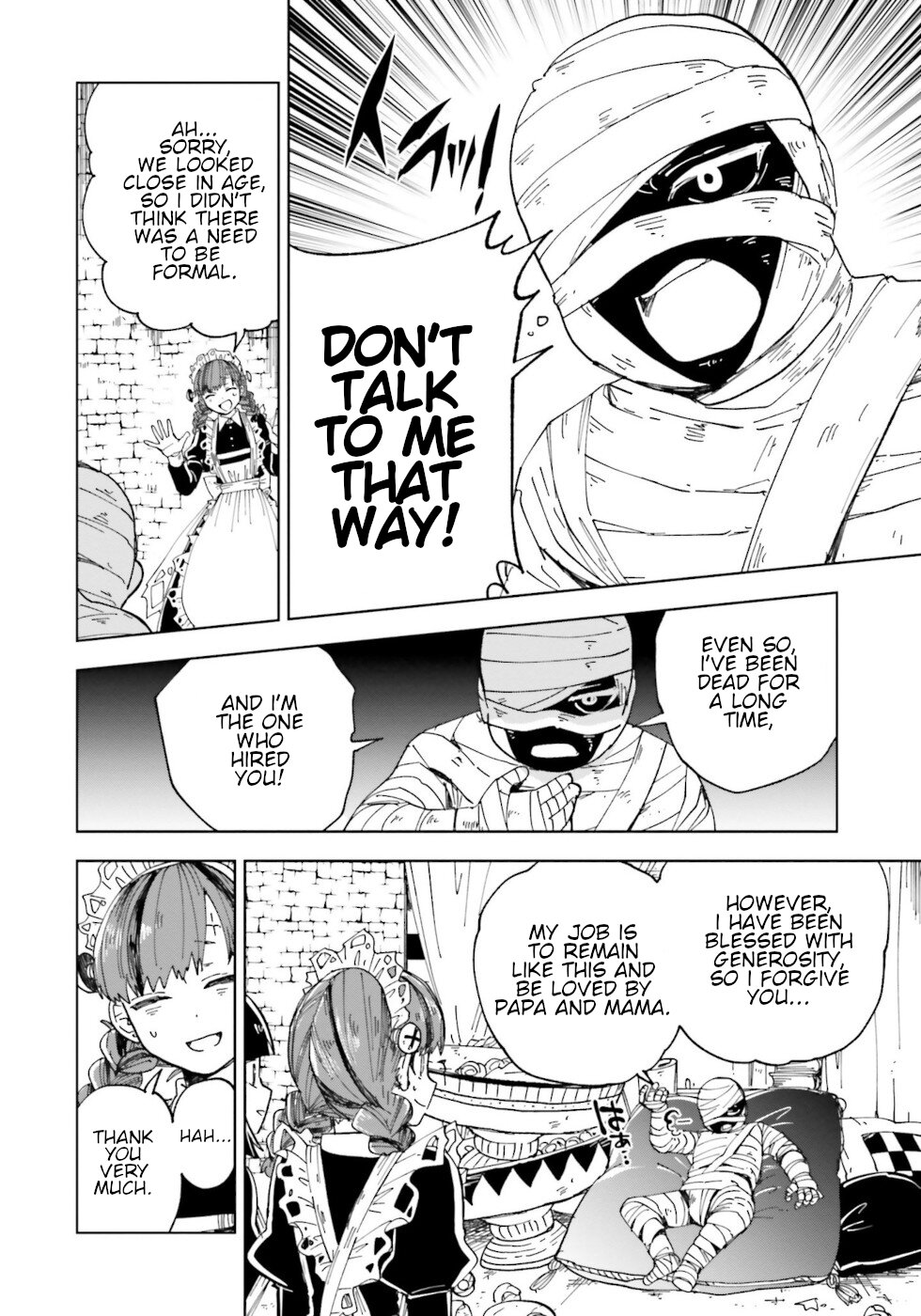 Kaibutsu Meido no Kareinaru Oshigoto Chapter 9 page 12 - Chapter 9: Cursed Ornaments