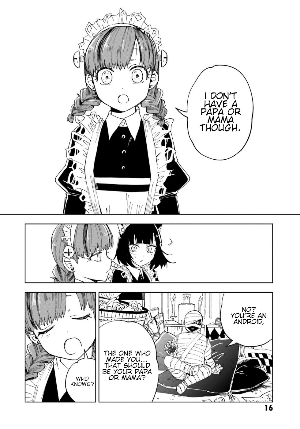 Kaibutsu Meido no Kareinaru Oshigoto Chapter 9 page 14 - Chapter 9: Cursed Ornaments