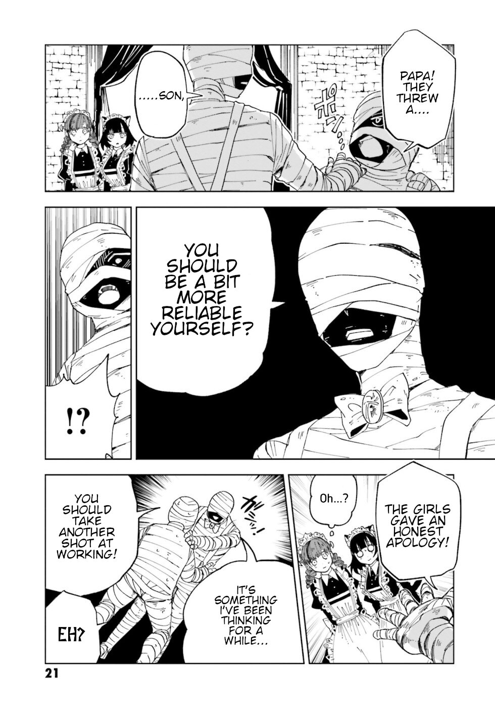 Kaibutsu Meido no Kareinaru Oshigoto Chapter 9 page 19 - Chapter 9: Cursed Ornaments