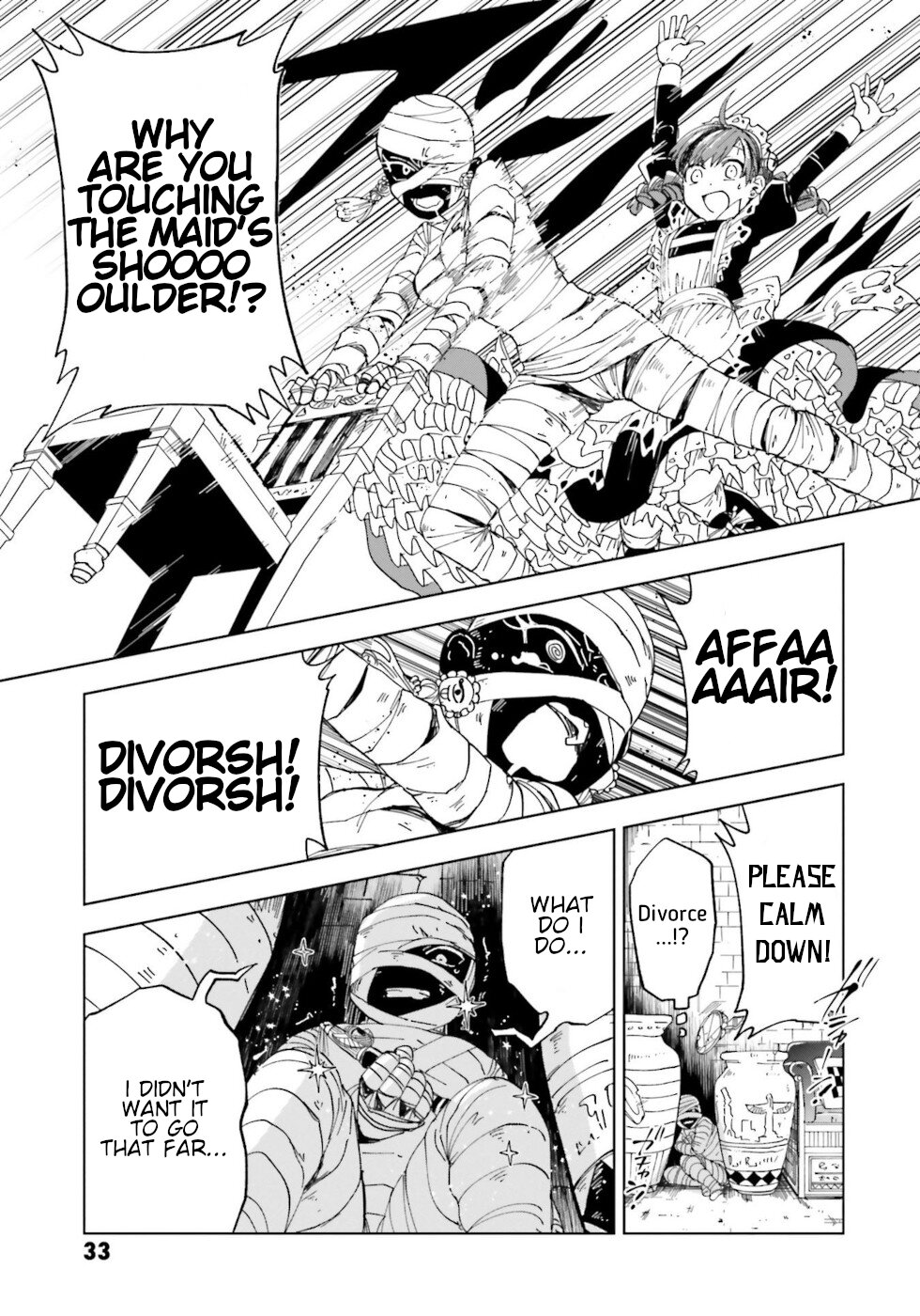 Kaibutsu Meido no Kareinaru Oshigoto Chapter 9 page 31 - Chapter 9: Cursed Ornaments