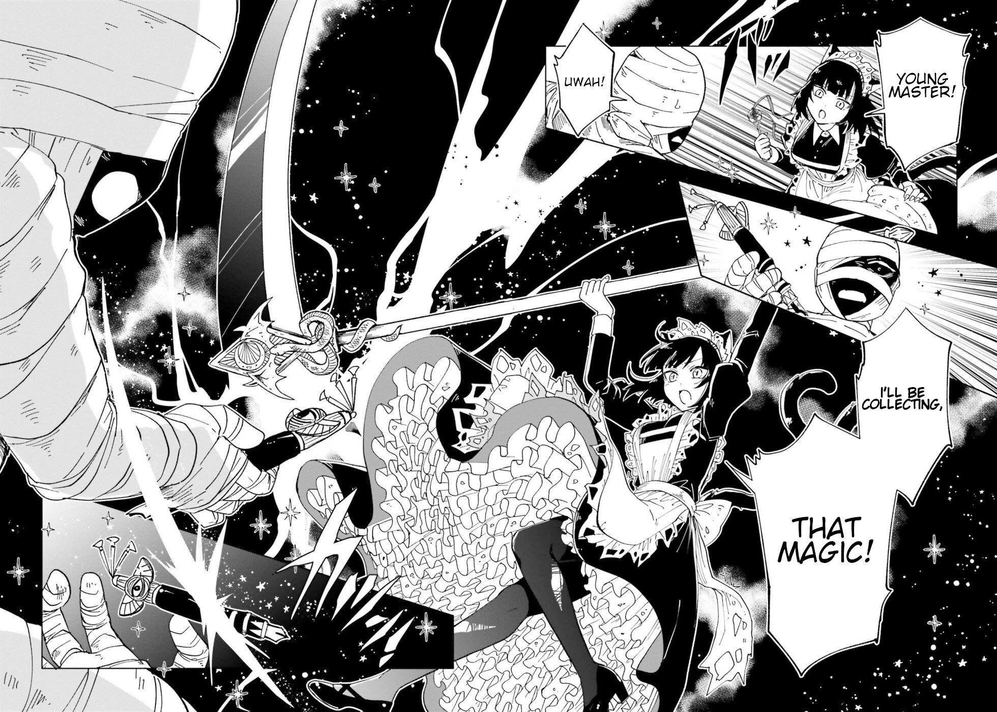 Kaibutsu Meido no Kareinaru Oshigoto Chapter 9 page 34 - Chapter 9: Cursed Ornaments