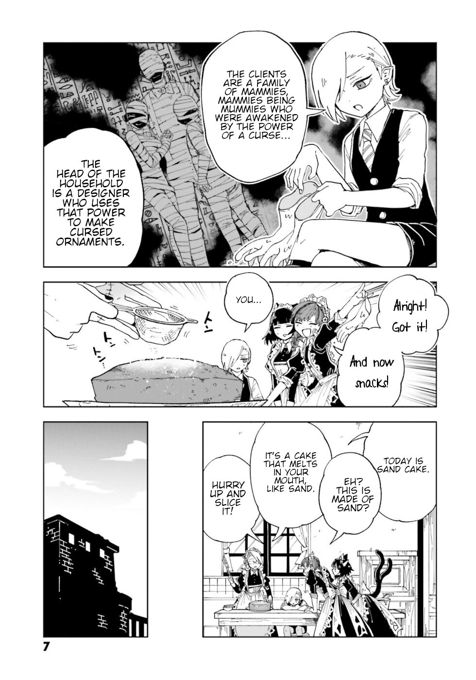 Kaibutsu Meido no Kareinaru Oshigoto Chapter 9 page 5 - Chapter 9: Cursed Ornaments