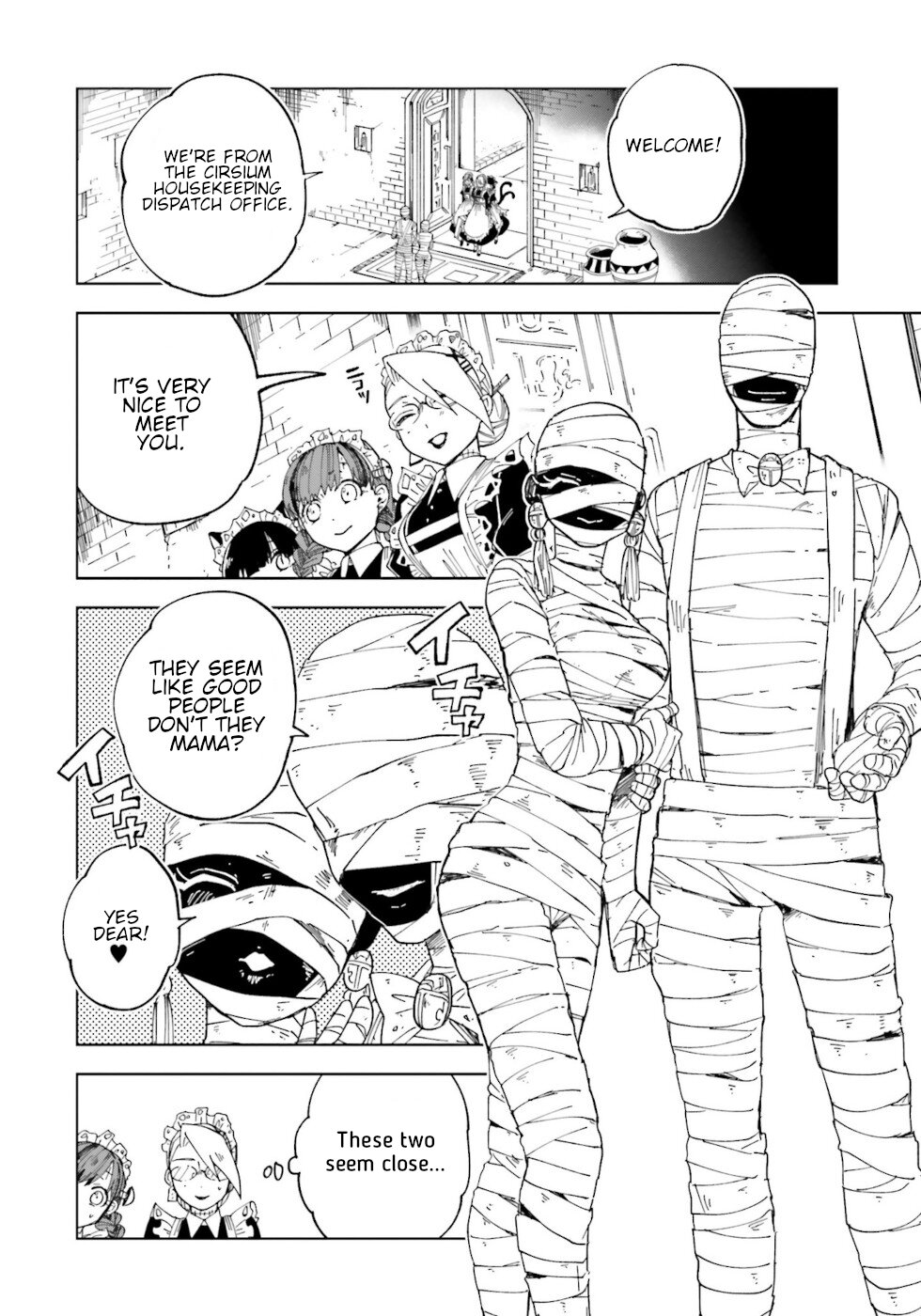 Kaibutsu Meido no Kareinaru Oshigoto Chapter 9 page 6 - Chapter 9: Cursed Ornaments