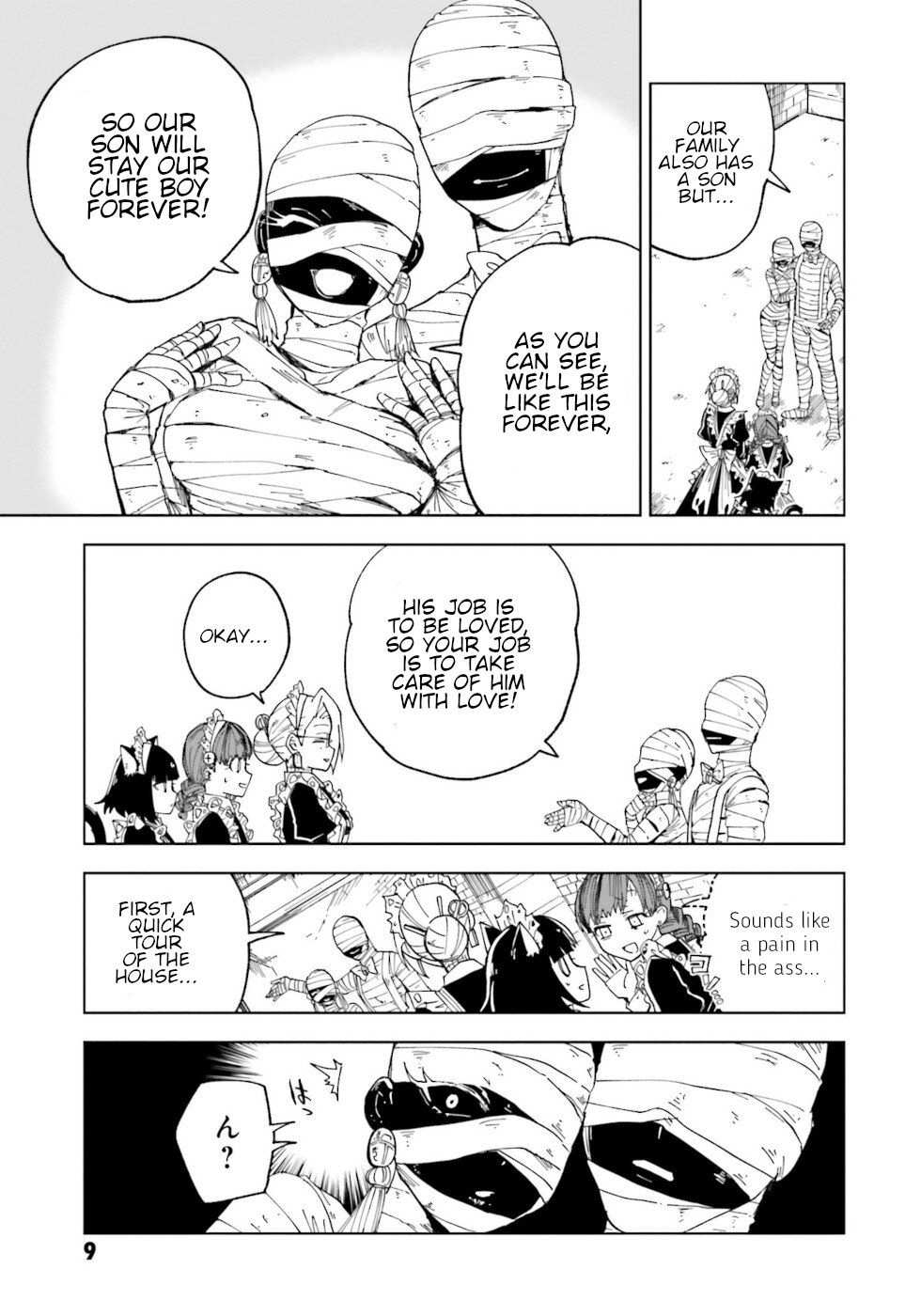 Kaibutsu Meido no Kareinaru Oshigoto Chapter 9 page 7 - Chapter 9: Cursed Ornaments