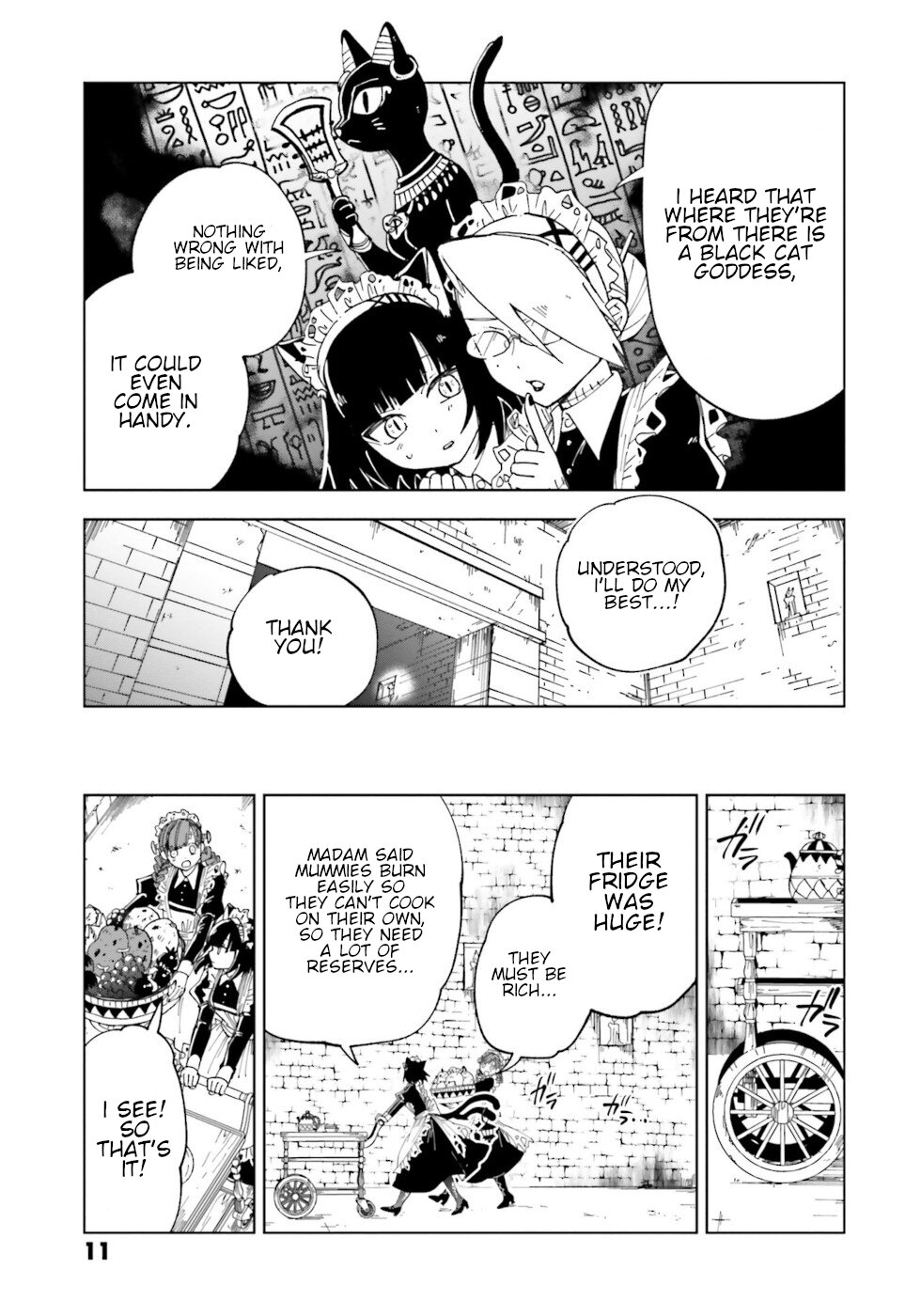 Kaibutsu Meido no Kareinaru Oshigoto Chapter 9 page 9 - Chapter 9: Cursed Ornaments