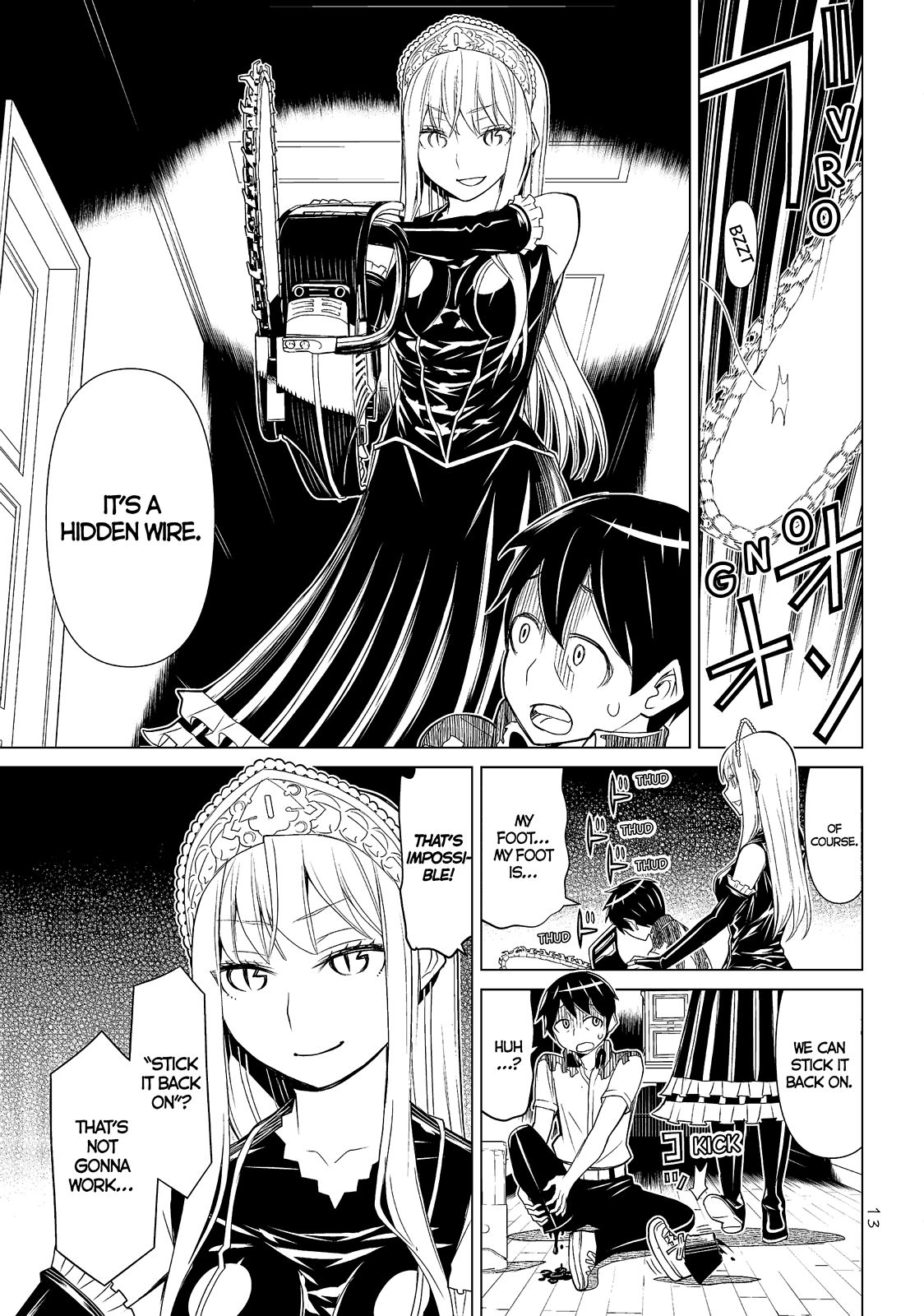 Kaibutsu Oujo Nightmare Chapter 1 page 13 - Chapter 1