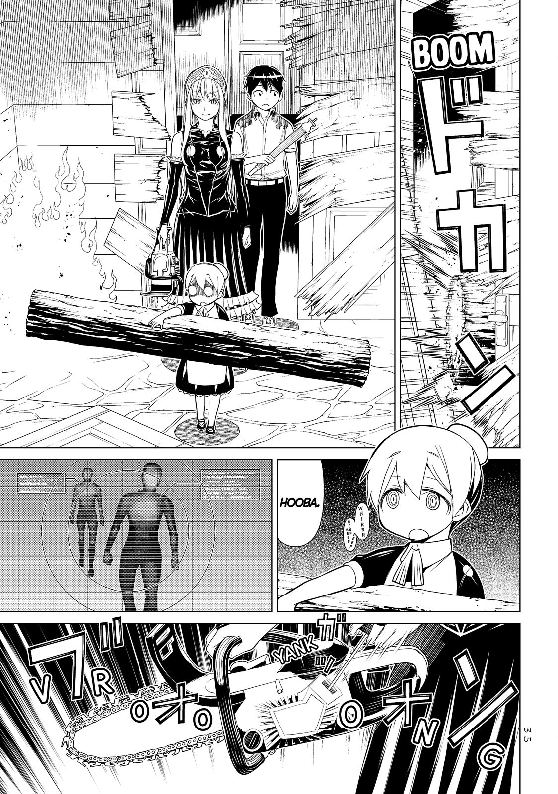 Kaibutsu Oujo Nightmare Chapter 1 page 34 - Chapter 1