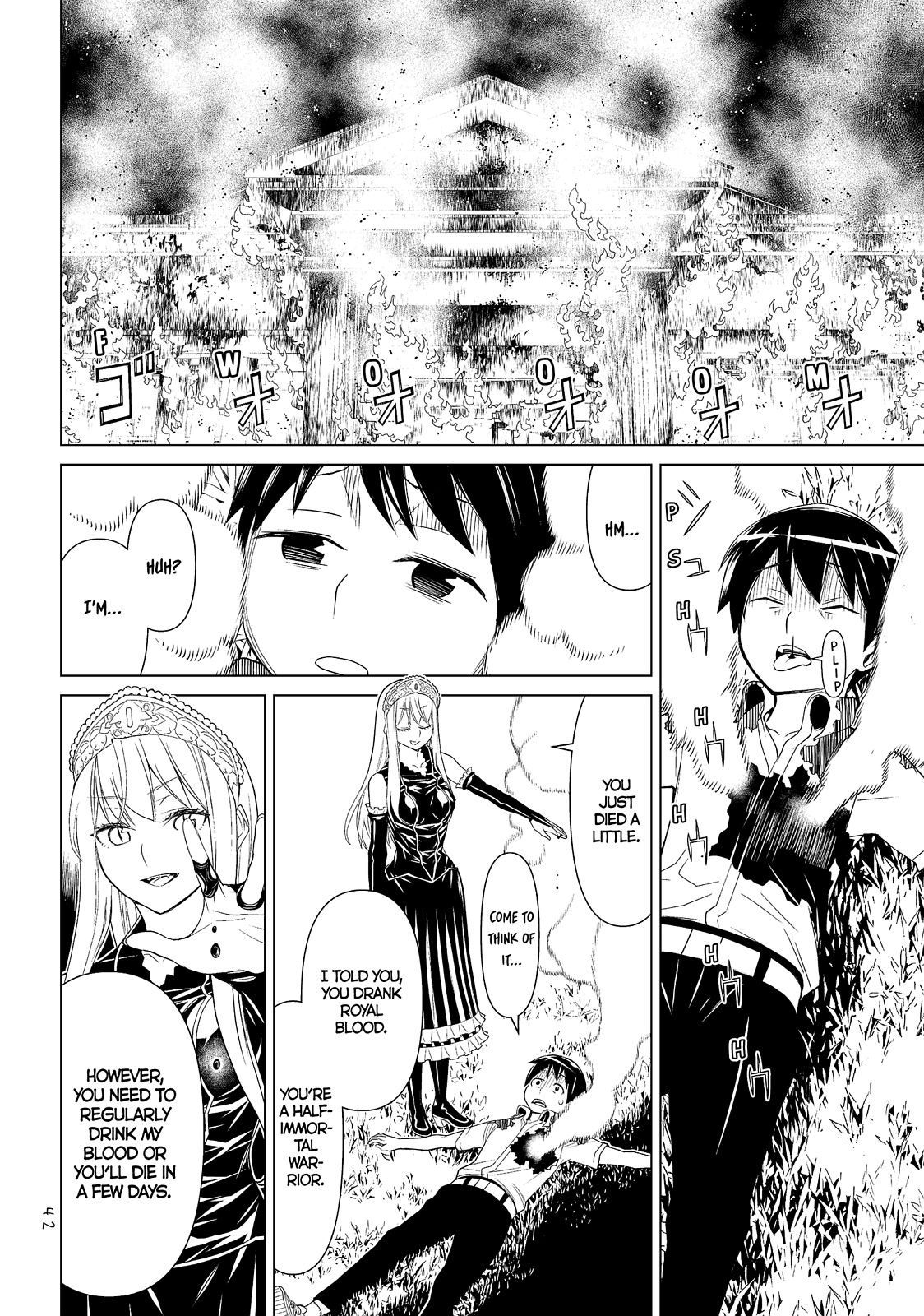 Kaibutsu Oujo Nightmare Chapter 1 page 38 - Chapter 1