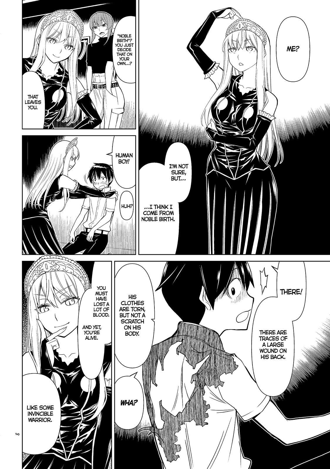 Kaibutsu Oujo Nightmare Chapter 1 page 8 - Chapter 1