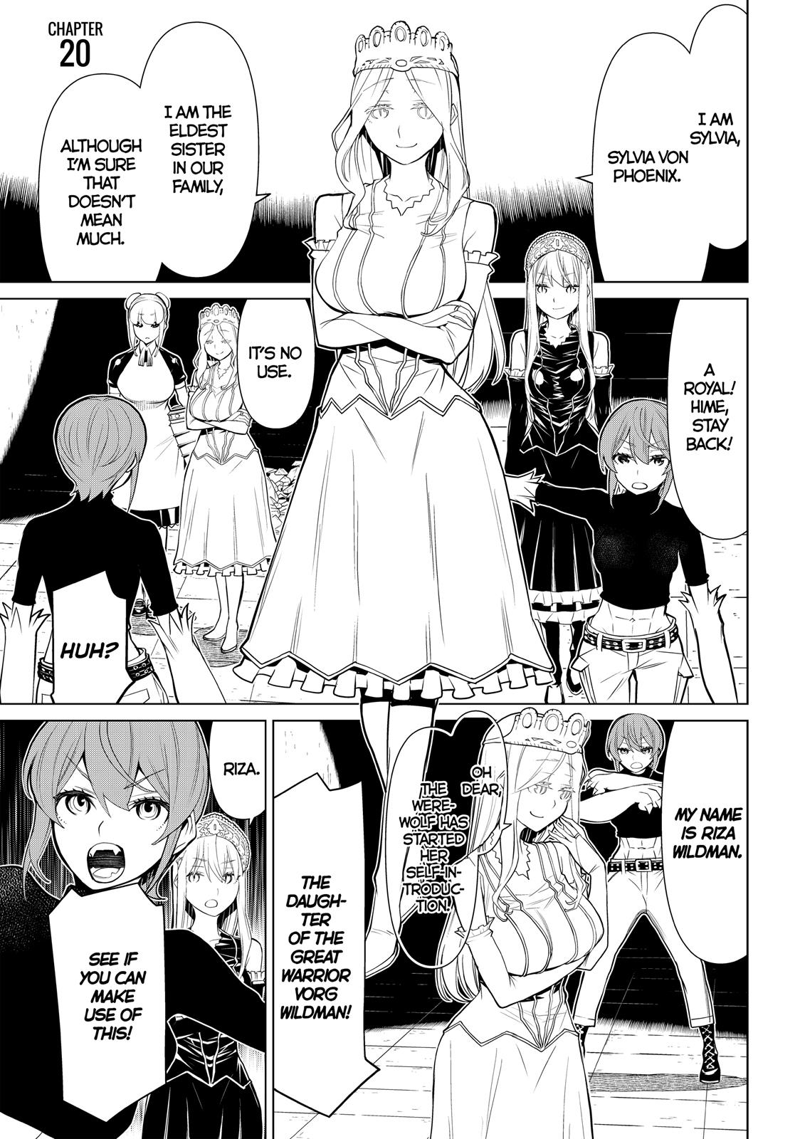 Kaibutsu Oujo Nightmare Chapter 20 page 1 - Chapter 20
