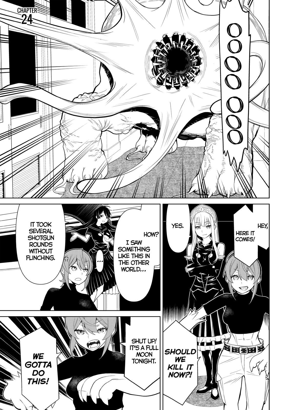 Kaibutsu Oujo Nightmare Chapter 24 page 1 - Chapter 24