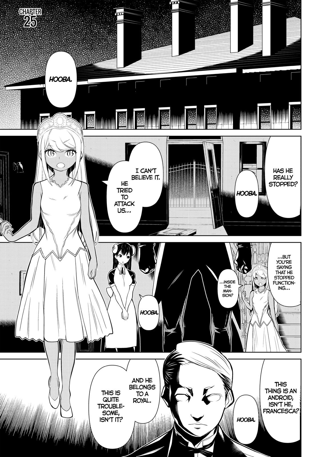 Kaibutsu Oujo Nightmare Chapter 25 page 1 - Chapter 25