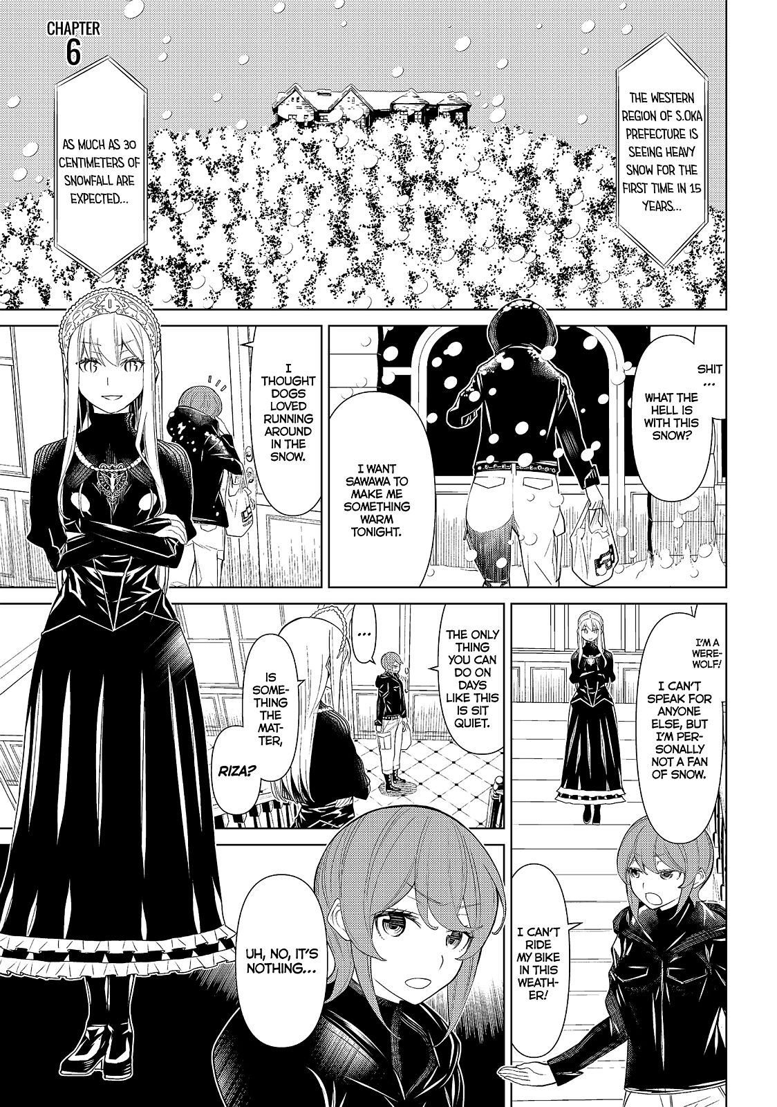 Kaibutsu Oujo Nightmare Chapter 6 page 1 - Chapter 6