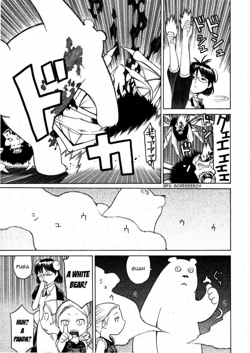 Kaibutsu Oujo Chapter 13 page 25 - Chapter 13: Princess Monochrome