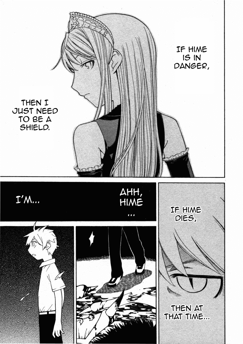 Kaibutsu Oujo Chapter 13 page 35 - Chapter 13: Princess Monochrome