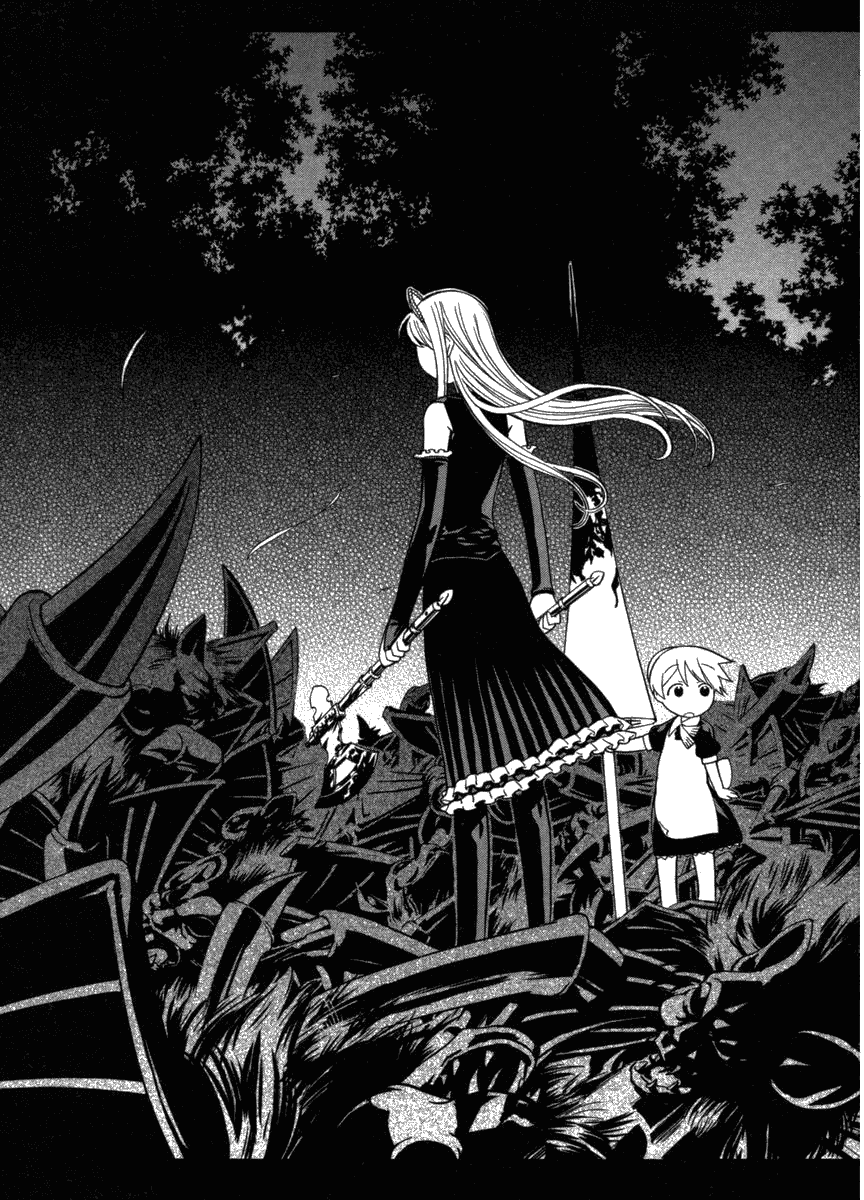 Kaibutsu Oujo Chapter 13 page 37 - Chapter 13: Princess Monochrome